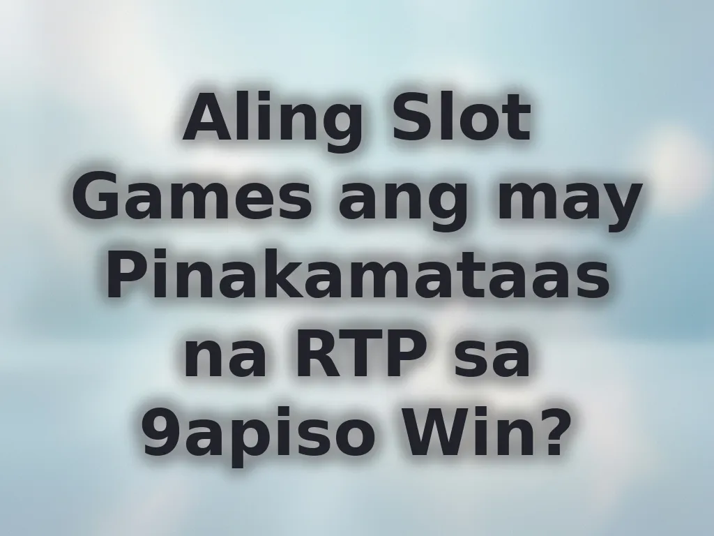 Slot RTP comparison